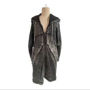 Free People zip up Hoodie